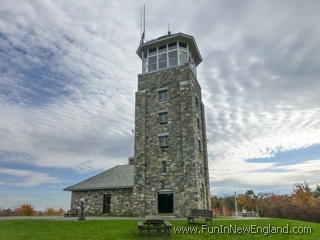 Quabbin Observation Tower - www.FunInNewEngland.com